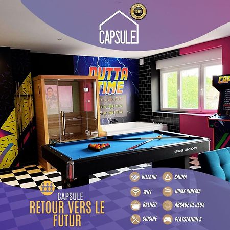Capsule Retour Vers Le Futur Maubeuge Exteriör bild